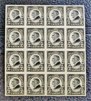Nystamps Us Stamp 611 Og H / Nh (15) $147