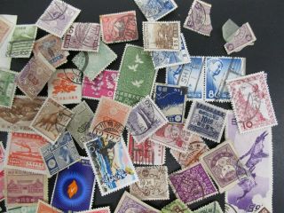 200,  Japanese Postage Stamp Lot 1800 ' s - 1980 ' s Hinged Japan Sen 4