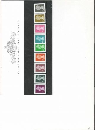 2011 Royal Mail Presentation Pack Low Value Definitive Pack No 90