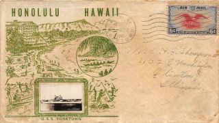 Crosby Naval 04/24/40,  U.  S.  S.  Yorktown,  Honolulu,  Hawaii [e552141]