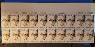 Seeing For Me 15 Cent Sheet Of 20 Us Stamps $3.  00 Fv Scott 1787 Mnh