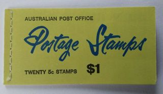 Australia 1967 Sb43 $1 Qeii Booklet