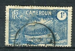 French Colonies: Cameroun 1925 Early Pictorial Issue 1fr.  Value,