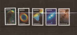 Usa 2000 Hubble Space Telescope Mnh Set Of Stamps