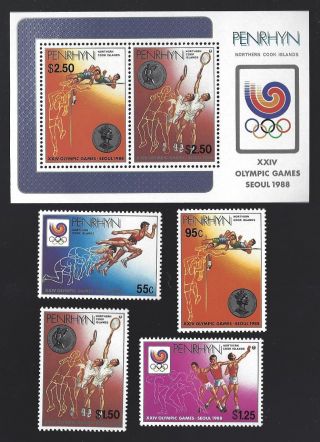 Penrhyn Cook Islands Seoul Olympics 1988 And 