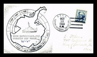Dr Jim Stamps Us Operation Deep Freeze Uscgc Eastwind Event Cover 1966