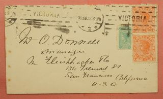1912 Victoria Australia To Usa 126167