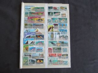 Thematics - Fish - Various And Stamps (5)