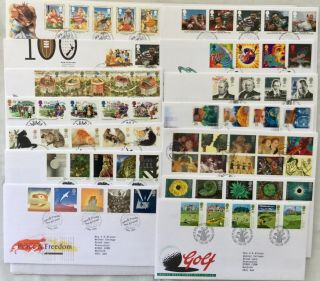 14.  Assorted 1st Day Covers.
