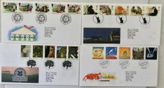 14.  ASSORTED 1st Day Covers. 4