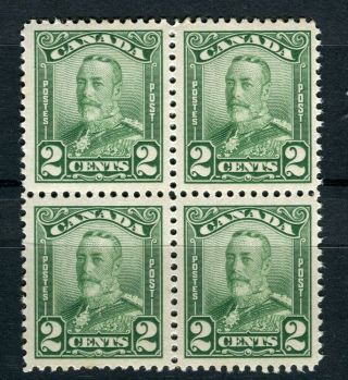 Canada; 1928 - 31 Early Gv Definitive Series Hinged Shade Of 2c.  Block