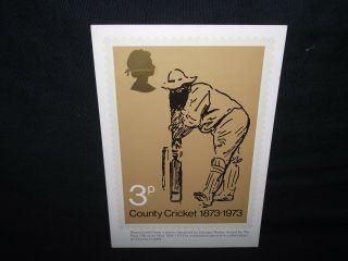 Gb Phq Card 1973 Cricket,  (phq 1).