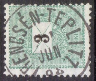 Hungary Magyar Postmark / Cancel " Trencsen - Teplitz " 1898 Now In Slovakia