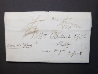 Gb Hertfordshire 1810 Entire Letter 