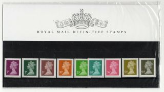 Gb 2011 Machin 1p - £1.  65 Definitive Presentation Pack No.  90 Vgc Stamps