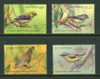 Australia Scott 3922 - 3925 Mnh Birds Fauna Cv$12,