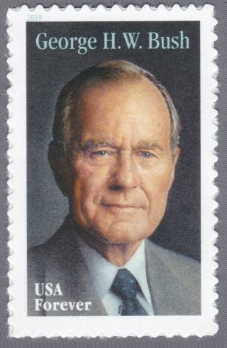 Us Stamp 5393 / George H W Bush - 2019 / Never Hinged