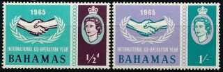 Bahamas 1965 International Co - Operation Year Mm