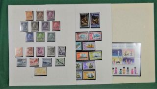 Christmas Island Australia Stamps Selection Of Issues On 8 Pages (z7)