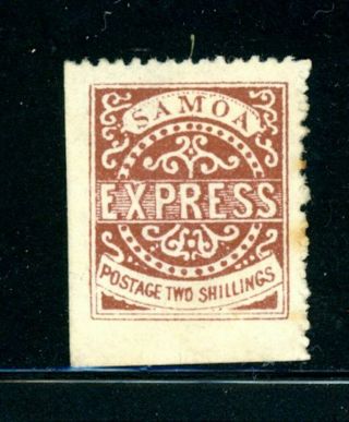 Samoa Scott 7 - Mh - Ng - Cv=$370.  00 - Stamp