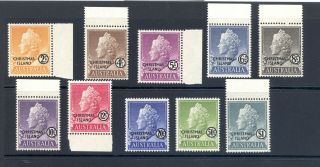 Christmas Islands Sg 28a,  29a 1970 The Two Later Value From Fish Set.  Mnh