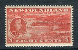 Newfoundland; 1937 Early Gvi Coronation Issue Mnh 8c.  Value