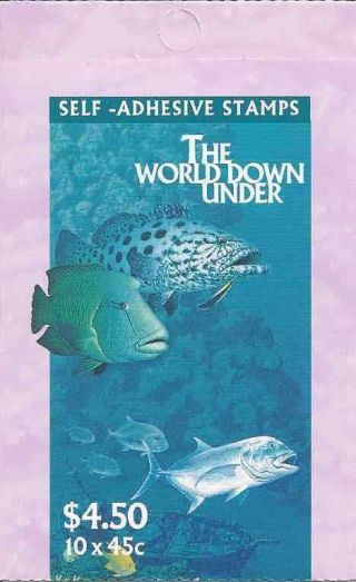 Australia (scott 1471a) - 1995 The World Down Under Booklet - Mnh