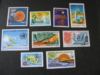 Caledonia Stamp 9 Assorted Stamps Never Hinged Lot B