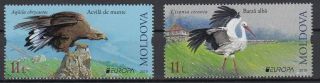 Moldova 2019 Europa Cept National Birds.  Set 2 Stamps Mnh