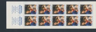 Xb69580 France 2003 Paintings Red Cross Booklet Xxl Mnh
