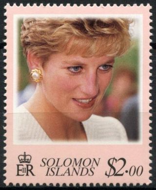 Solomon Islands 1998 Sg 907 Diana Princess Of Wales Mnh D84544