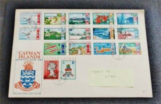 Nystamps British Cayman Islands Stamp Fdc Paid: $50