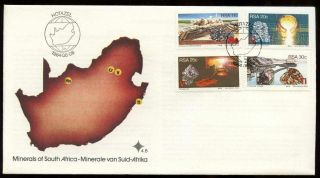 South Africa 1984 Strategic Minerals Fdc First Day Cover C13728