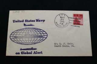 Naval Cover 1946 Ship 