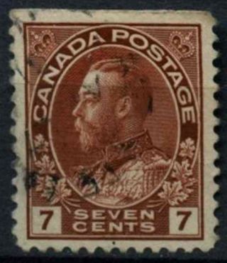 Canada 1922 - 31 Sg 251,  7c Red - Brown Kgv D45348