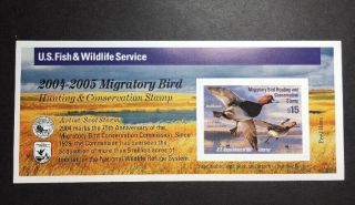 Rw71a 2004 - 2005 - Us Federal Duck Stamp - Post Office Fresh
