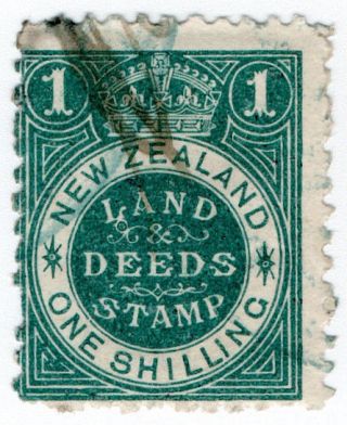 (i.  B) Zealand Revenue : Land & Deeds 1/ -