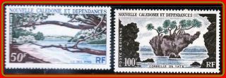 Caledonia 1962/64 Yate Rock,  Isle Of Pines Sc C32//c35 Mnh Cv$22.  00
