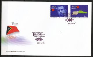 Timor Leste IndependÊncia Fdc 2002 - 05 - 20  Da638