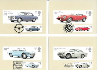 P O Official Phq Cards First Day - 2013 Auto Legends Set Of 12 Set And Min