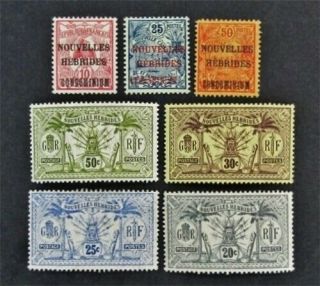Nystamps French Hebrides Stamp 7//17 Og H $32