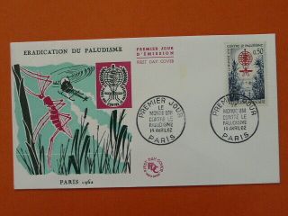 Insect Mosquito Malaria Paludism Disease Fdc 43377