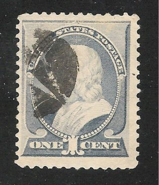 U.  S.  Scott 212 Franklin 1 Cent Stamp.