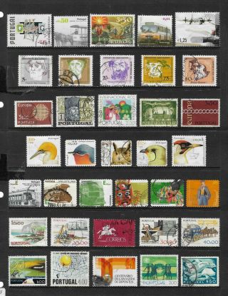 Portugal Stamp Selection.  (ref.  700)