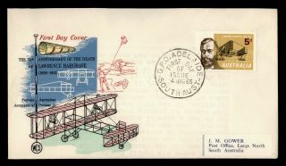 Dr Who 1965 Australia Lawrence Hargrave Fdc C126472