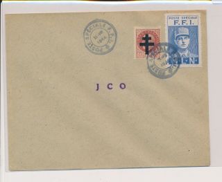 Lk53159 France 1944 Special Cancel Fine Cover