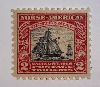 Travelstamps:1925 Us Stamp Sc 620 Sloop Restaurationen Norse - American Issue Mnh