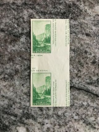 Us Postage Stamps 769 Gutter Pair