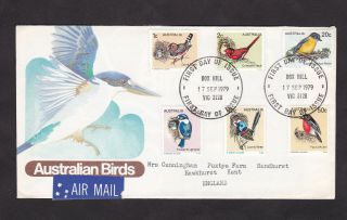Australia 1979 Birds Fdc First Day Cover
