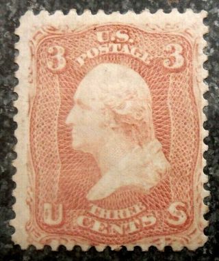 Buffalo Stamps: Scott 65,  1861 Washington,  Nh/og & F/vf,  Cv = $1,  050
